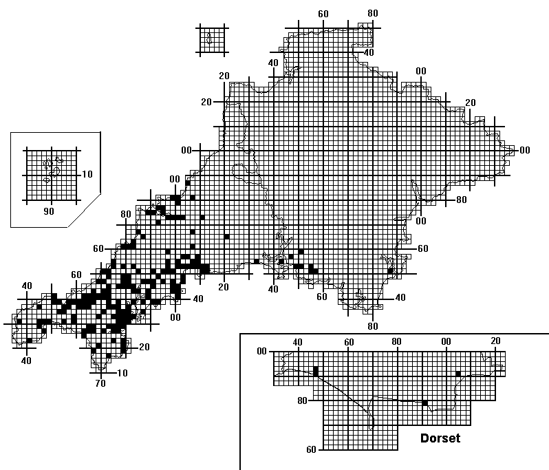Acanthoxyla inermis Distribution Map